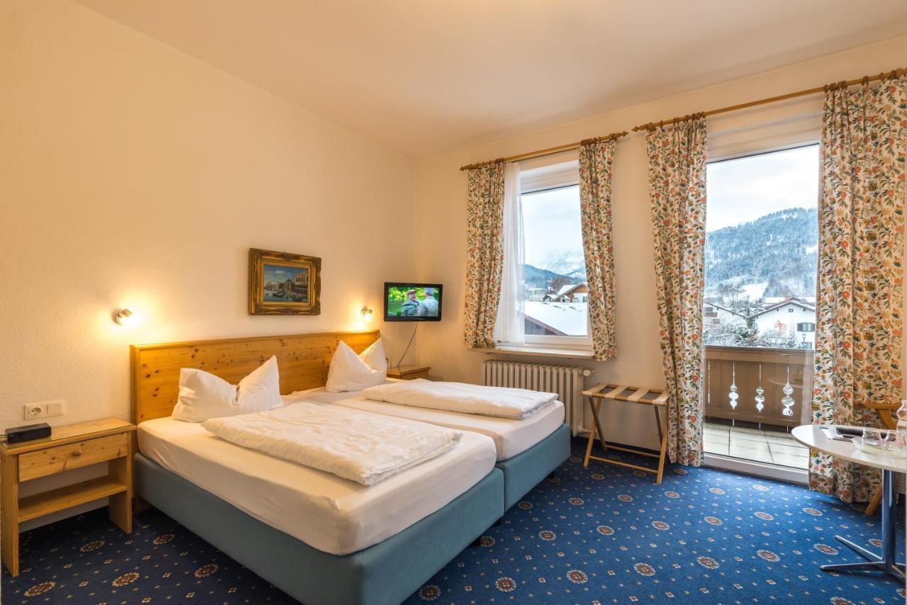 Hotel Garni Almenrausch Und Edelweiss Garmisch-Partenkirchen Eksteriør bilde